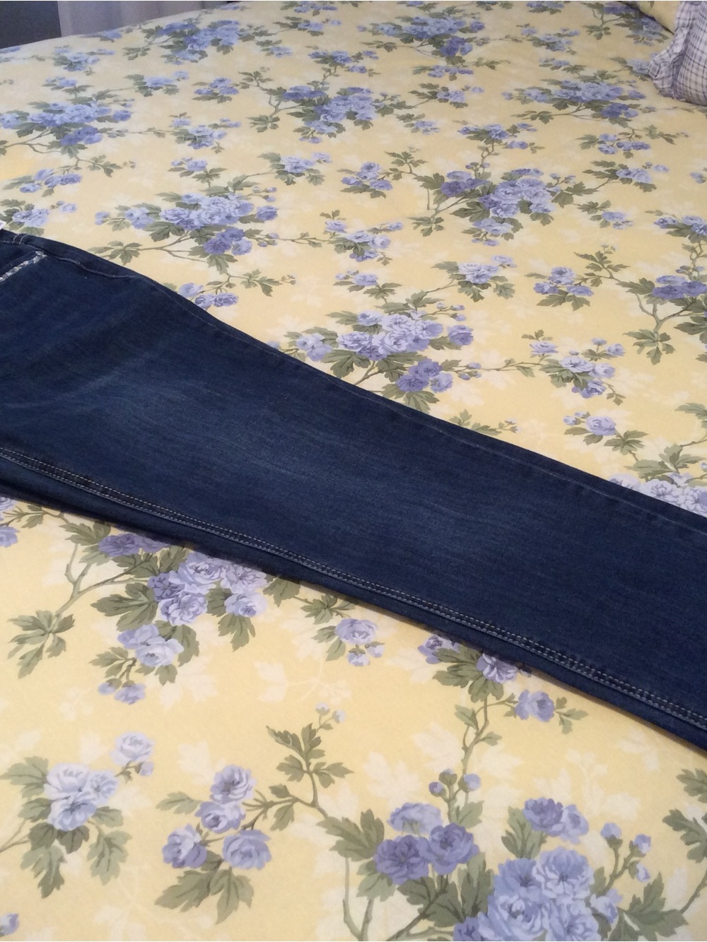 Christopher & Banks Indigo Cropped Straight Jeans